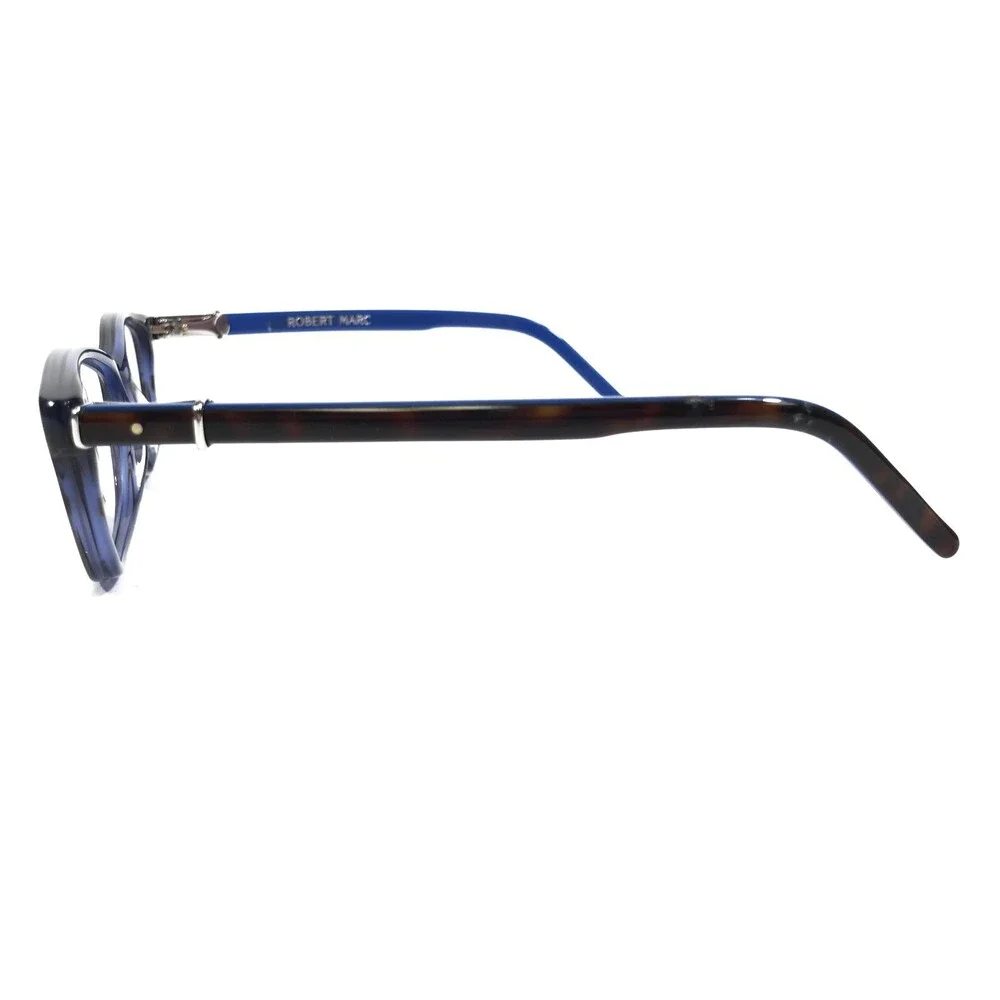 Robert Marc Eyeglasses Frames 810-222 Blue Tortoise Rectangular 50-15-130